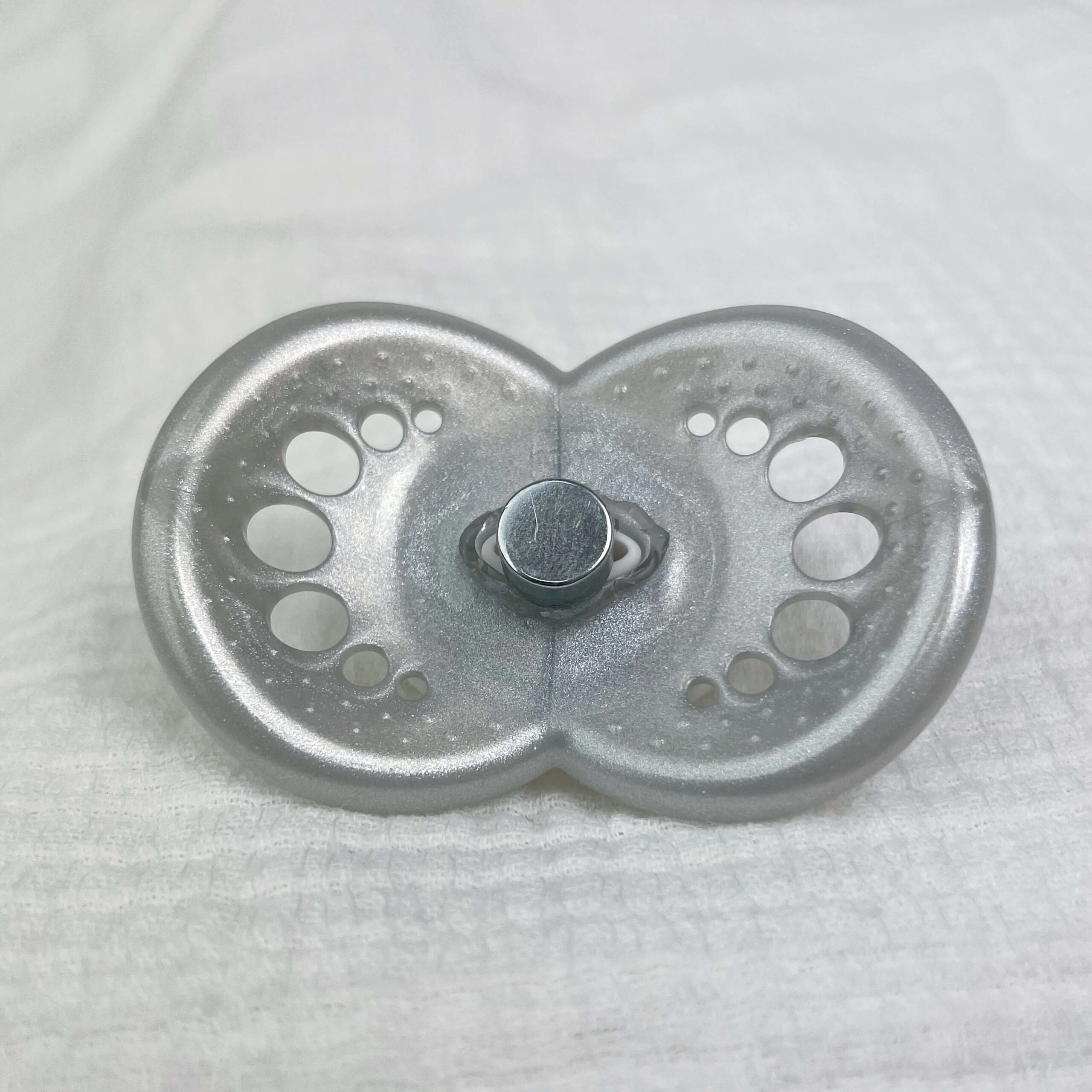 Chupeta para bebê reborn com disco de neodímio de 10 mm por 4 mm